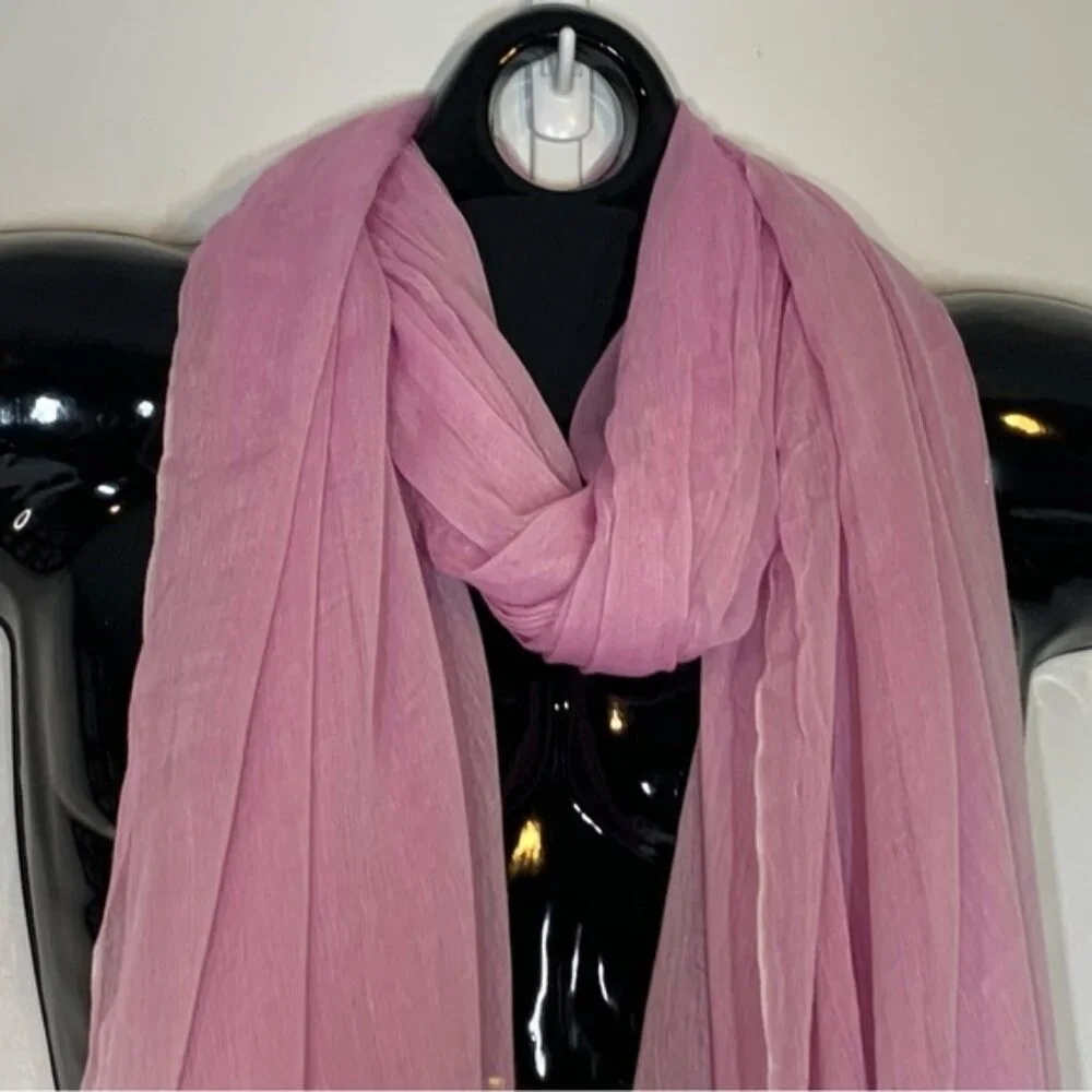 MXsold Nordstrom Modal &Silk Scarf in Lilac - Picture 2 of 7